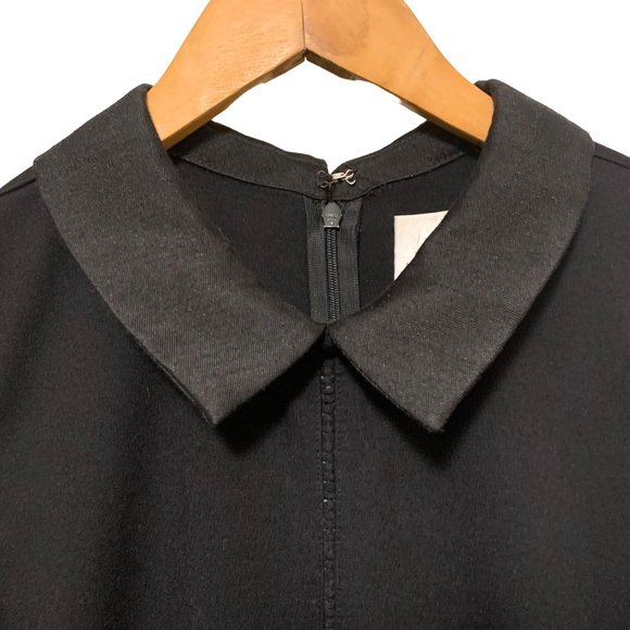 ERIN Erin Fetherston Marie Black Dress 10 Fit Flare Sleeveless Openwork Work - Picture 4 of 12